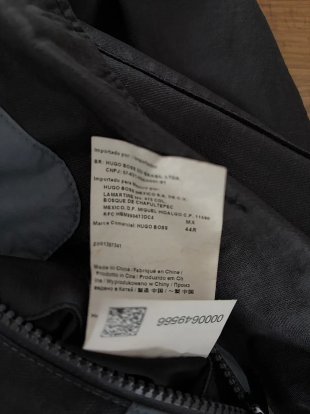 BOSS linen wool cargo style jacket/blazer
